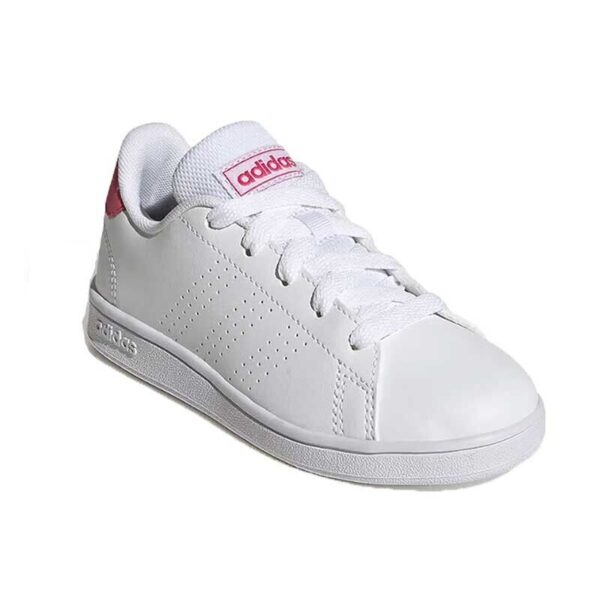 Adidas Advantage Lifestyle Court Lace Scarpe Bianche Bambina