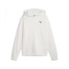 Puma Better Essentials Hoodie FL Sudor Felpa Con Cappuccio Bianco Donna