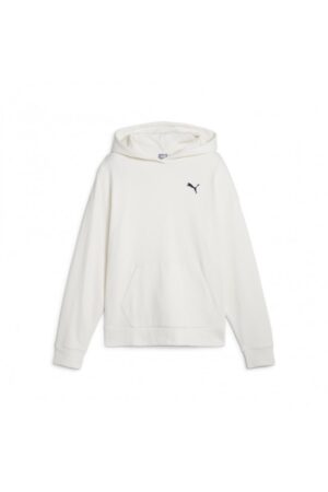 Puma Better Essentials Hoodie FL Sudor Felpa Con Cappuccio Bianco Donna