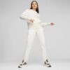 Puma Better Essentials Hoodie FL Sudor Felpa Con Cappuccio Bianco Donna