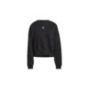 Adidas Adicolor Essentials Fleece Felpa Girocollo Nera Donna