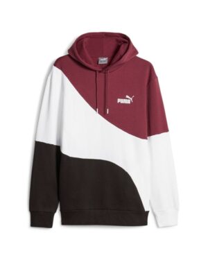 Puma Power Cat Hoodie FL Felpa Con Cappuccio Multicolore Uomo