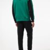 Champion Legacy Sweatsuits-Maxi-Logo Storm Fleece Hooded Completo Tuta Verde Nero Uomo