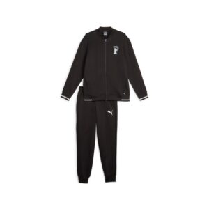 Puma Baseball Sweat Suit Completo Tuta Nero Uomo