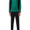 Champion Legacy Sweatsuits-Maxi-Logo Storm Fleece Hooded Completo Tuta Verde Nero Uomo