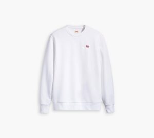 Levi's New Original Crew Felpa Girocollo Bianca Uomo