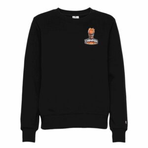 Champion Basketball Graphic Crewneck Felpa Girocollo Nera Uomo