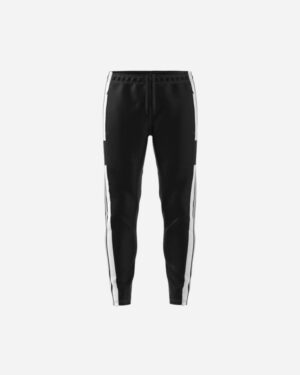 Adidas Essentials Single Jersey Tapered Open Hem 3 Pantaloni Tuta Neri Uomo