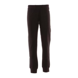 Champion Spodnie Rib Cuff Pantaloni Tuta Neri Donna