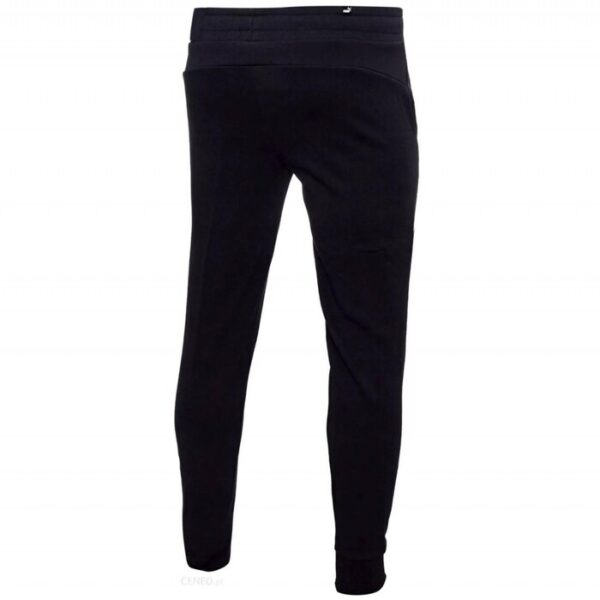 Puma Ess Logo Pantaloni Tuta Neri Uomo