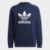 Adidas Adicolor Classics Trefoil Felpa Girocollo Blu Uomo