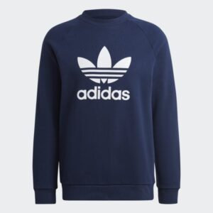 Adidas Adicolor Classics Trefoil Felpa Girocollo Blu Uomo