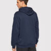 Adidas Essentials French Terry Linear Logo Felpa con cappuccio Blu Uomo