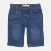 Levi's Slim Fit Eco Performance Bermuda Di Jeans Blu Denim  Bambino