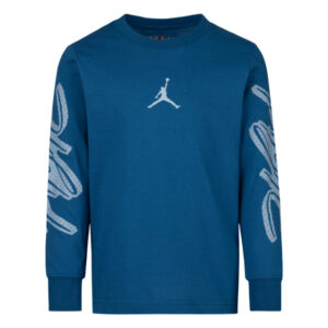 Jordan Flight Felpa Girocollo Blu Bambini Ragazzi