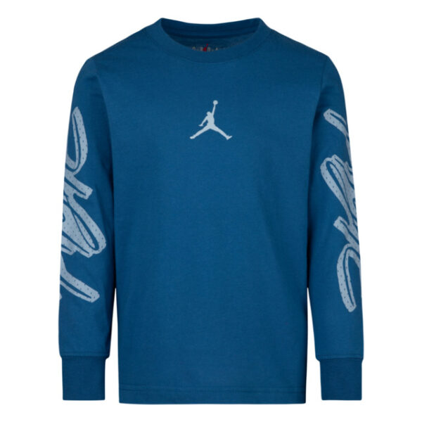 Jordan Flight Felpa Girocollo Blu Bambini Ragazzi