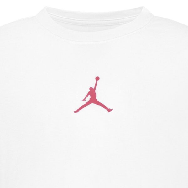 Jordan Flight Felpa Girocollo Bianca Bambini Ragazzi