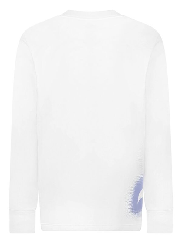 Jordan The Starter T-shirt Maniche Lunghe Bianca Bambini Ragazzi