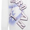 Jordan The Starter T-shirt Maniche Lunghe Bianca Bambini Ragazzi
