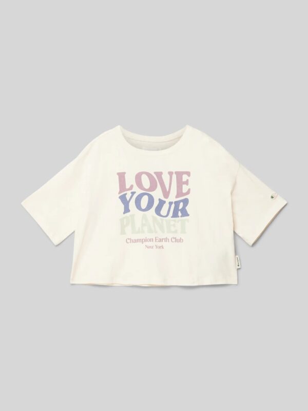 Champion Corp T-shirt Bianca Bambina