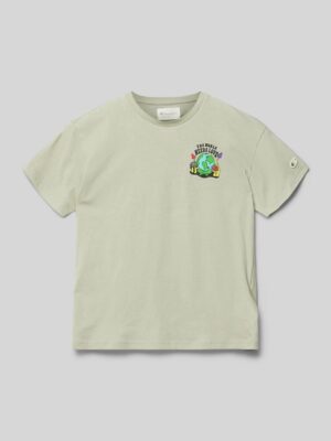 Champion Cozy Fit T-shirt Bianca Bambino