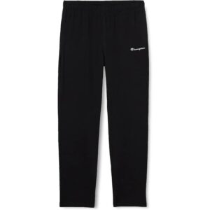 Champion Legacy Authentic Straight Hem Pantaloni Tuta Neri Uomo