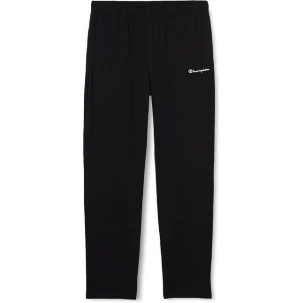 Champion Legacy Authentic Straight Hem Pantaloni Tuta Neri Uomo