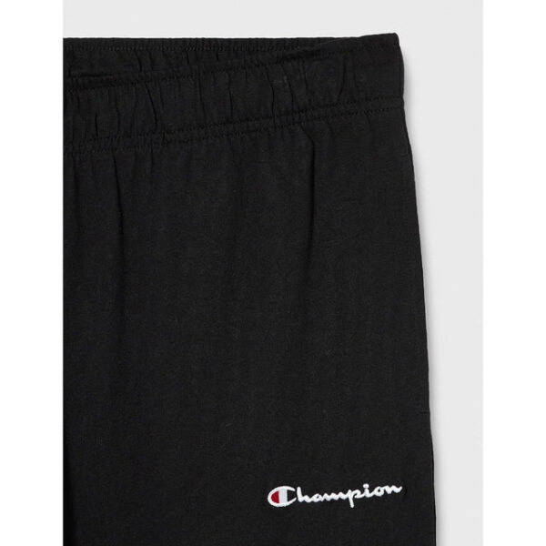 Champion Legacy Authentic Straight Hem Pantaloni Tuta Neri Uomo