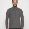 Champion Herren Legacy Micro Polar Fleece Felpa Grigia Uomo