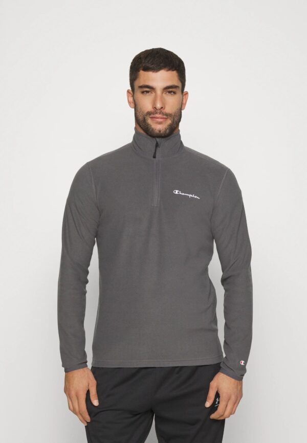 Champion Herren Legacy Micro Polar Fleece Felpa Grigia Uomo