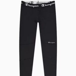 Champion Pantaloni Materiale Tecnico Nero Uomo