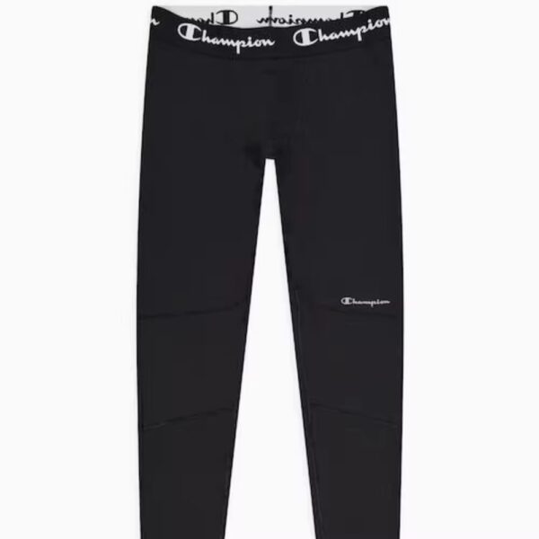 Champion Pantaloni Materiale Tecnico Nero Uomo