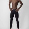Champion Pantaloni Materiale Tecnico Nero Uomo