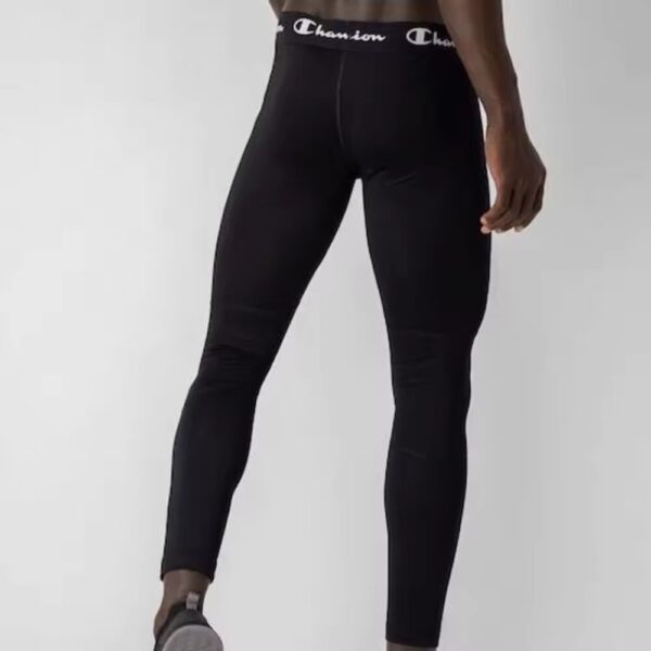 Champion Pantaloni Materiale Tecnico Nero Uomo