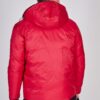 Datch Bomber Con Cappuccio Duple Face Nero Rosso Uomo