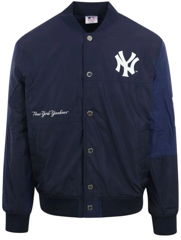 Champion Bomber Jacket Yankees Navy order Giacca Blu Uomo