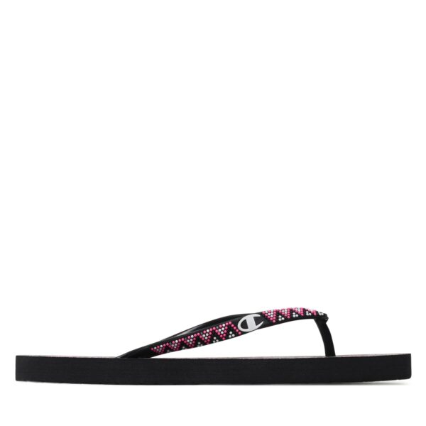 Champion Palermo Infradito Nero Rosa Donna