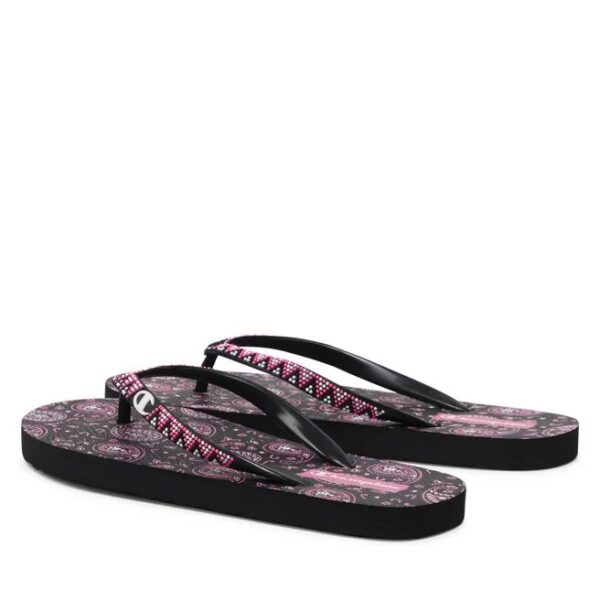Champion Palermo Infradito Nero Rosa Donna