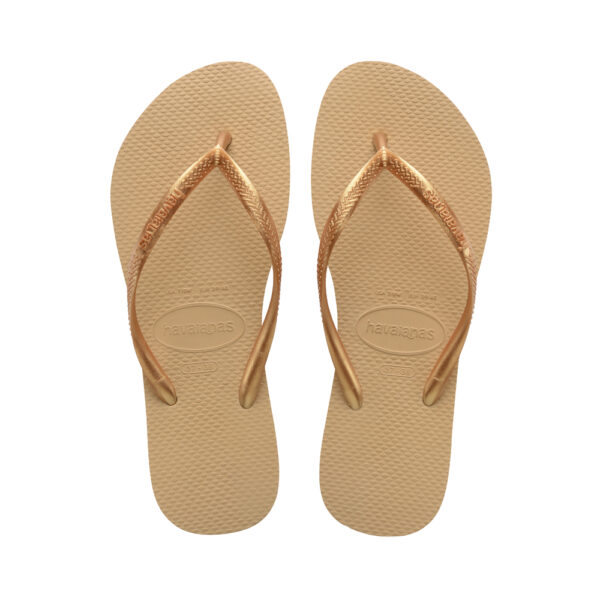 Havaianas Slim Golden Infradito Oro Donna