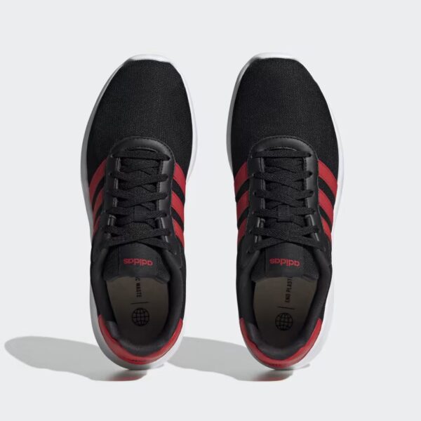 Adidas Lite Racer 3.0 Scarpe Nere Rosse Uomo