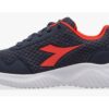 Diadora Robin 2 Scarpe Blu Rosse Bambino