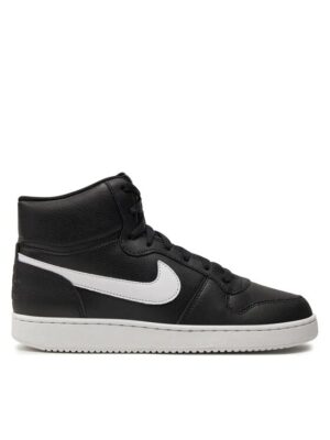 Nike Air Ebernon Mid Scarpe Alte Nere Bianche Uomo