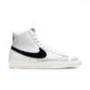 Nike Blazer Mid 77 Scarpe Alte Bianche Nere Donna