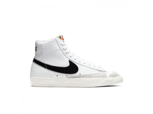 Nike Blazer Mid 77 Scarpe Alte Bianche Nere Donna