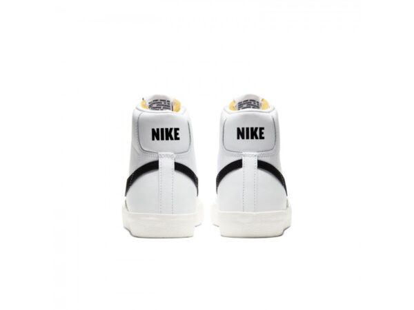 Nike Blazer Mid 77 Scarpe Alte Bianche Nere Donna