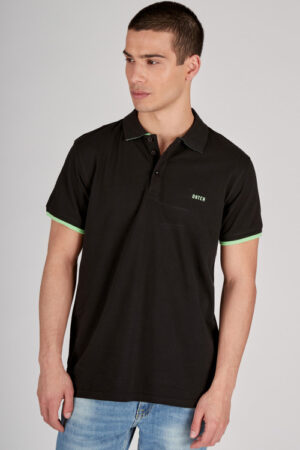 Datch Polo  Nera Uomo