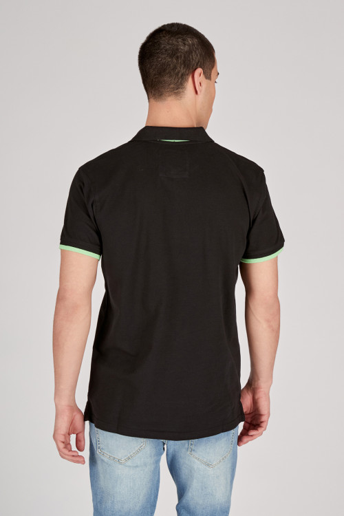 Datch Polo  Nera Uomo