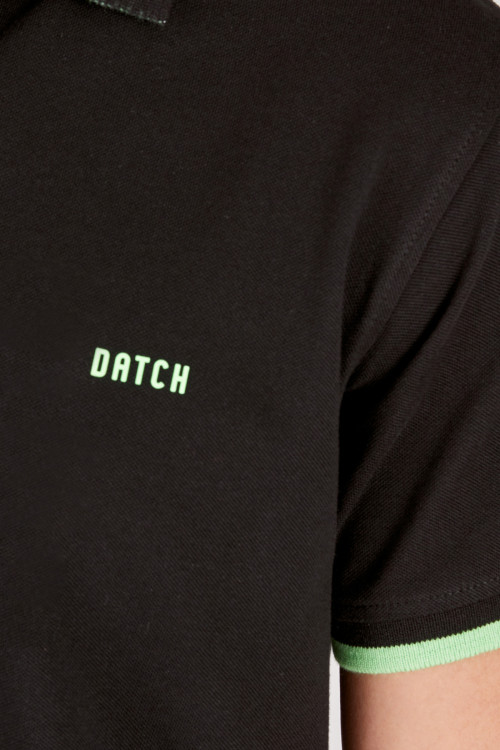 Datch Polo  Nera Uomo