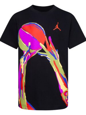 Air Jordan The Form Graphic T-shirt Nera Bambini Ragazzi