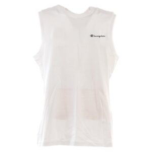 Champion Legacy American Classics Small Logo Canotta Bianca Uomo